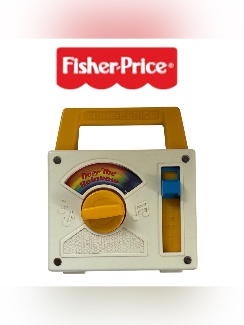 1981 FISHER-PRICE MUSIC BOX VINTAGE SOMEWHERE OVER THE RAINBOW